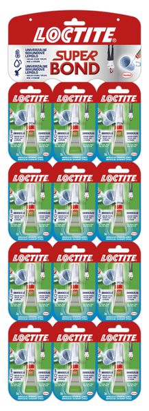 417081 Loctite Super Bond Liquid, box 20 x 3 g