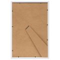 vidaXL Fotorámiky na stôl, koláž 5 ks, biele 28x35 cm, MDF