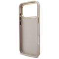 Guess 4G Big 4G Classic Logo Big Strap Metal Buttons case for iPhone 17 Pro Max pink