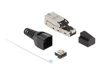 RJ45 konektor do LSA s odľahčením ťahu a