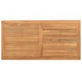 vidaXL Konferenčný stolík Hnedá 110 x 55 x 45 cm Husté teakové drevo