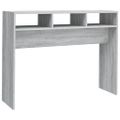 vidaXL Konzolový stolík sivý dub sonoma 105x30x80 cm spracované drevo