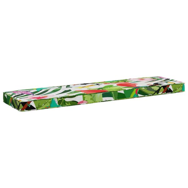 vidaXL 1-dielna poduška na lavicu VUGHT 100% polyester Viacfarebný