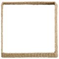 vidaXL Okrúžok na vianočný stromček Hnedá 70 x 70 x 28 cm Morská tráva