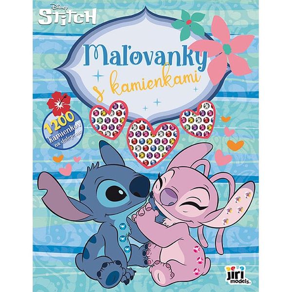 Maľovanky s kamienkami Lilo & Stitch