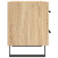 vidaXL Nočný stolík dub sonoma 40x35x47,5 cm kompozitné drevo