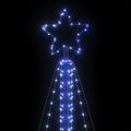 vidaXL LED vianočný stromček 861 LED modré 478 cm
