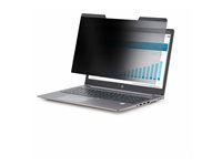 Filter na zvýšenie súkromia k notebooku (horizontálny) - dvojsmerný - odstrániteľný - magnetický - 14" - čierna - kompatibilný s TAA