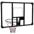 vidaXL Basketbalová doska priehľadná 106x69x3 cm polykarbonát
