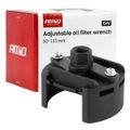 Nastaviteľný kľúč na olejový filter 80–115 mm CrV AMiO-04955