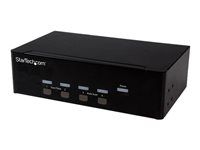4-portový KVM prepínač s duálnym VGA - USB 2.0 - SV431DVGAU2A