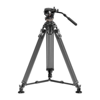 Videostativ Neewer LL55 z uhlíkových vlákien s olejovou hlavou a rýchloupínacím mechanizmom
