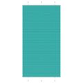 vidaXL Plisovaná roleta petrolejovo zelená 105x200 cm šírka látky 104,4 cm polyester