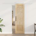 vidaXL Posuvné dvere ORKDAL 61 x 198,5 cm Borovicový masív