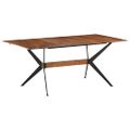 vidaXL Jedálenský stôl 180x90x76 cm mangovníkový masív
