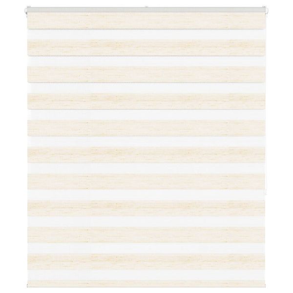 vidaXL Zebra roleta 135x150 cm šírka látky 130,9 cm polyester