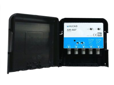 Alcad AM - 487 zosilňovač / FM / DAB-BIII / UHF1 / UHF2 / LTE700