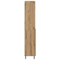 vidaXL Highboard 2 ks Remeselný dub 69,5 x 32,5 x 180 cm
