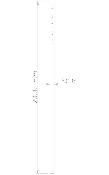 Neomounts FPMA-CP200BLACK / 200 cm rozšírenie pre FPMA-C200BLACK/C400BLACK/PLASMA-C100BLACK / Čierna tyč, rozšírenie, pre držiak, nosnosť 50 kg, predĺženie 254 cm, priemer 5 cm, oceľ, čierna