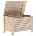 vidaXL Úložný box s vekom RANA 80x49x54 cm borovicový masív