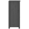 vidaXL Komody 2 ks sivé 40x35x80 cm borovicový masív