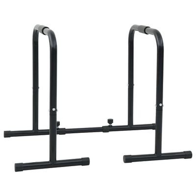 vidaXL Dip tyč Čierna 116 x 66 x 74,5 cm