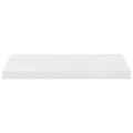 vidaXL Plávajúce nástenné police 4 ks, lesklé biele 60x23,5x3,8cm, MDF