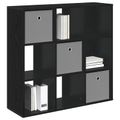 vidaXL Servírovacia skriňa Čierny dub 88,5 x 29 x 84,5 cm
