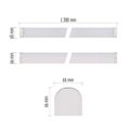 LED lineárne svietidlo PANO 40W, neutrálna biela