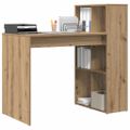 vidaXL Stôl Remeselný dub Kompozitné drevo 108 x 55 x 103.5 cm