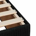 vidaXL Posteľ boxspring s matracom Čierna 80 x 200 cm Látka