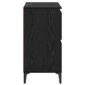 vidaXL Komody 3 ks Čierny dub 60 x 35 x 70 cm Kompozitné drevo