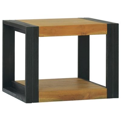 vidaXL Nástenná kúpeľňová skrinka 45x45x35 cm masívne teakové drevo