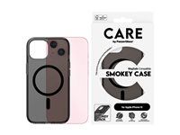 PanzerGlass CARE kryt Apple iPhone 15 Smokey kouřový/černý MagSafe