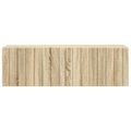 vidaXL Nástenná TV skrinka 98 x 31 x 30 cm Dub sonoma Kompozitné drevo