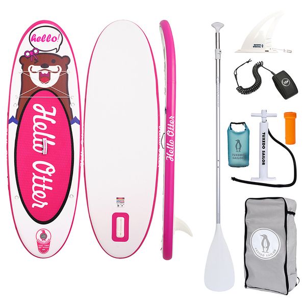 FunWater Tuxedo Sailor Detský SUP paddleboard 2,4m (ružový)