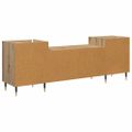 vidaXL TV skrinka 160 x 35 x 55 cm Remeselný dub Kompozitné drevo