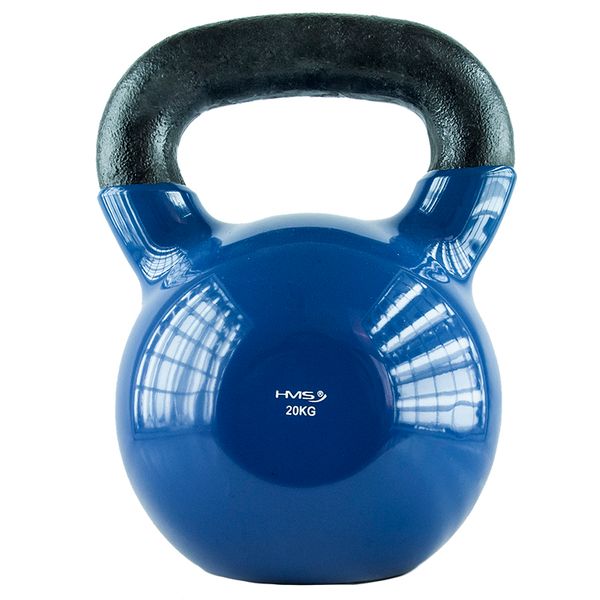 Kettlebell HMS KN 20 kg pokrytý vinylom