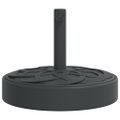vidaXL Podstavec pod slnečník pre Ø38/48 mm tyče 25 kg kruh