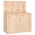 vidaXL Kôš na bielizeň 88,5x44x66 cm borovica z masívneho dreva