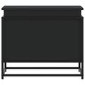 vidaXL Úložný box s vekom čierny 60x40x51,5 cm kompozitné drevo