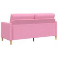 vidaXL Sofa s úložným priestorom Ružová 172 x 78 x 87 cm Polyester