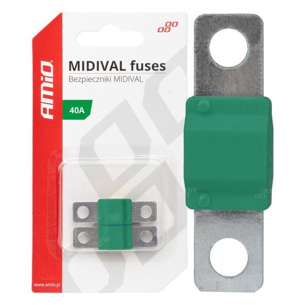Poistka MIDIVAL 40A AMIO-03474