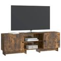 vidaXL TV skrinka 150 x 31 x 50 cm Dymový dub Konštruované drevo
