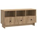 vidaXL TV skrinka 102 x 34,5 x 50 cm Dub artisan Kompozitné drevo