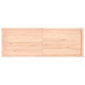 vidaXL Stolová doska 180x60x(2-4) cm neošetrený masív živé hrany