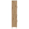 vidaXL Highboard 2 ks Remeselný dub 69,5 x 34 x 180 cm