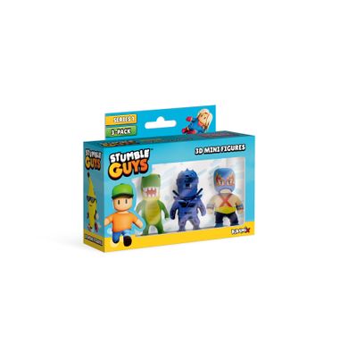 Stumble guys 3D mini figúrky 3 ks