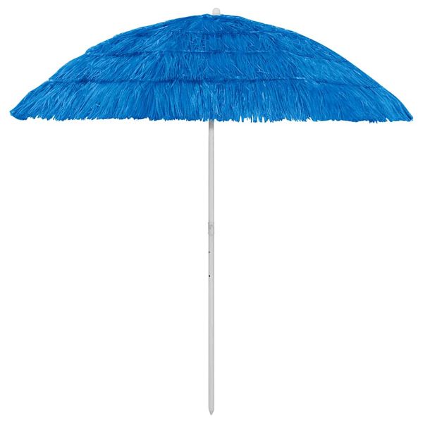 vidaXL Plážový slnečník Hawaii, modrý 240 cm