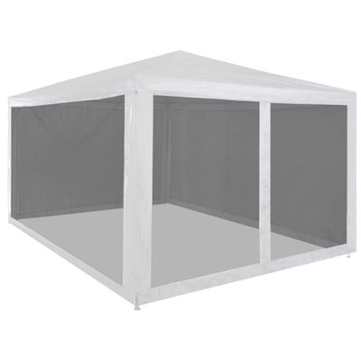 vidaXL Párty stan so 4 sieťkovanými bočnými stenami 4x3 m